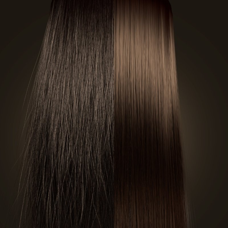 Chocolate hair color - now you can get it  without salon dyeing!  - Nutree Cosmetics
