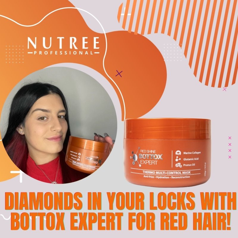 Diamonds in your locks - that’s easy with Bottox Expert for Red Hair! - Nutree Cosmetics