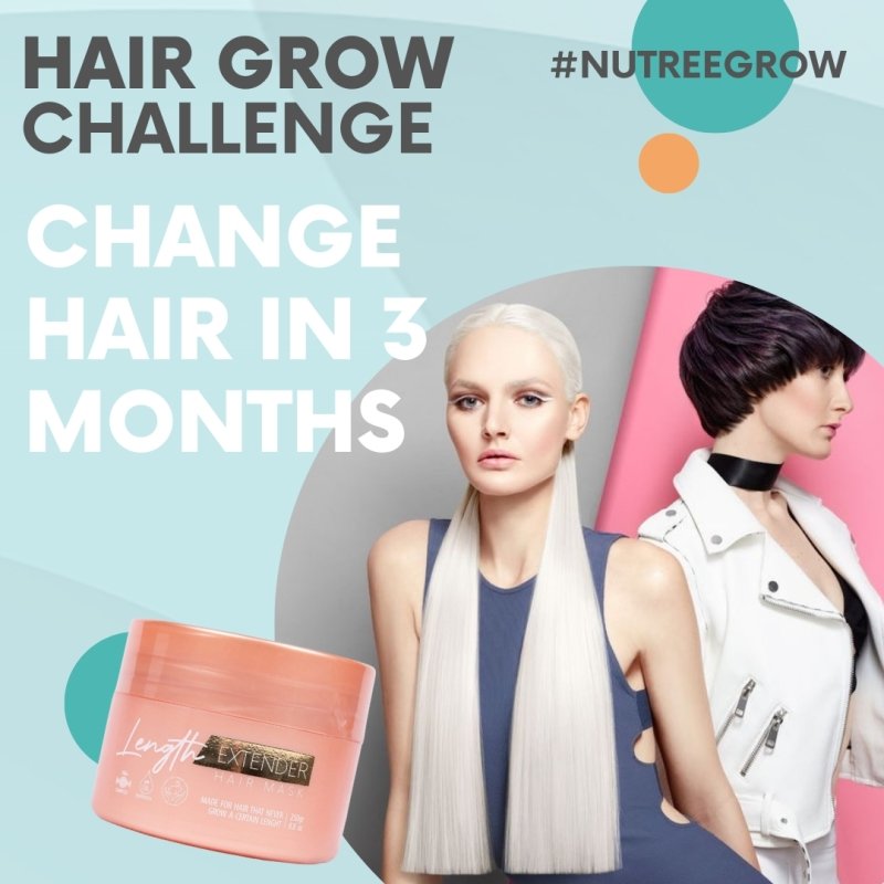 Do you want to have beautiful long hair? Participate in the Nutree Cosmetics challenge! - Nutree Cosmetics
