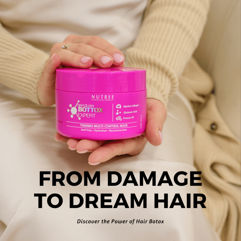 How Hair Botox Works and Why It's a Game-Changer for Damaged Hai - Nutree Cosmetics
