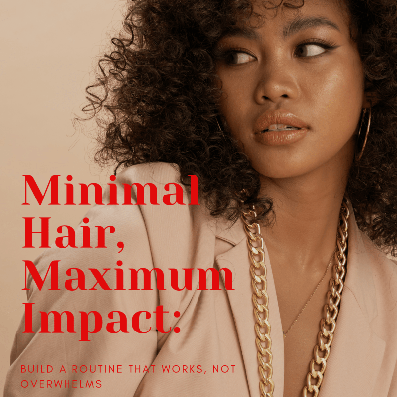 How to Build a Minimalist Haircare Routine That Works - Nutree Cosmetics