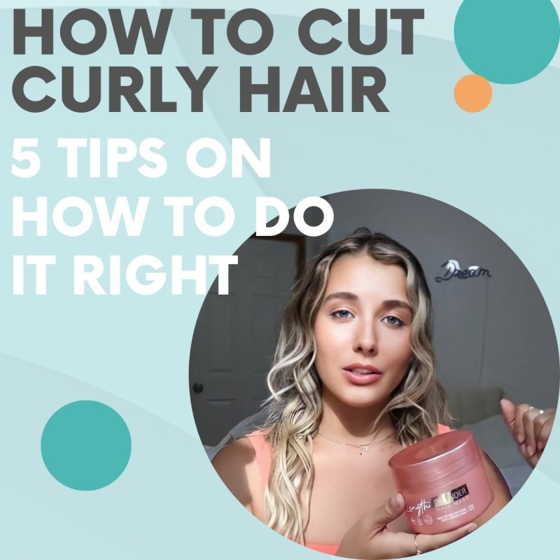 How to cut curly hair: 5 tips on how to do it right - Nutree Cosmetics