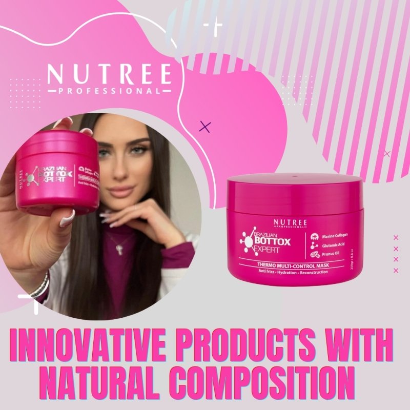 Innovative products with a natural composition according to customers! - Nutree Cosmetics