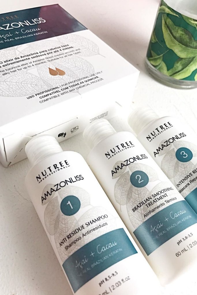 Instructions for Keratin Hair Treatment - Nutree Cosmetics