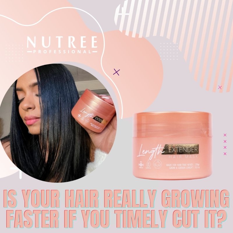 Is your hair really growing faster if you timely cut it?  - Nutree Cosmetics