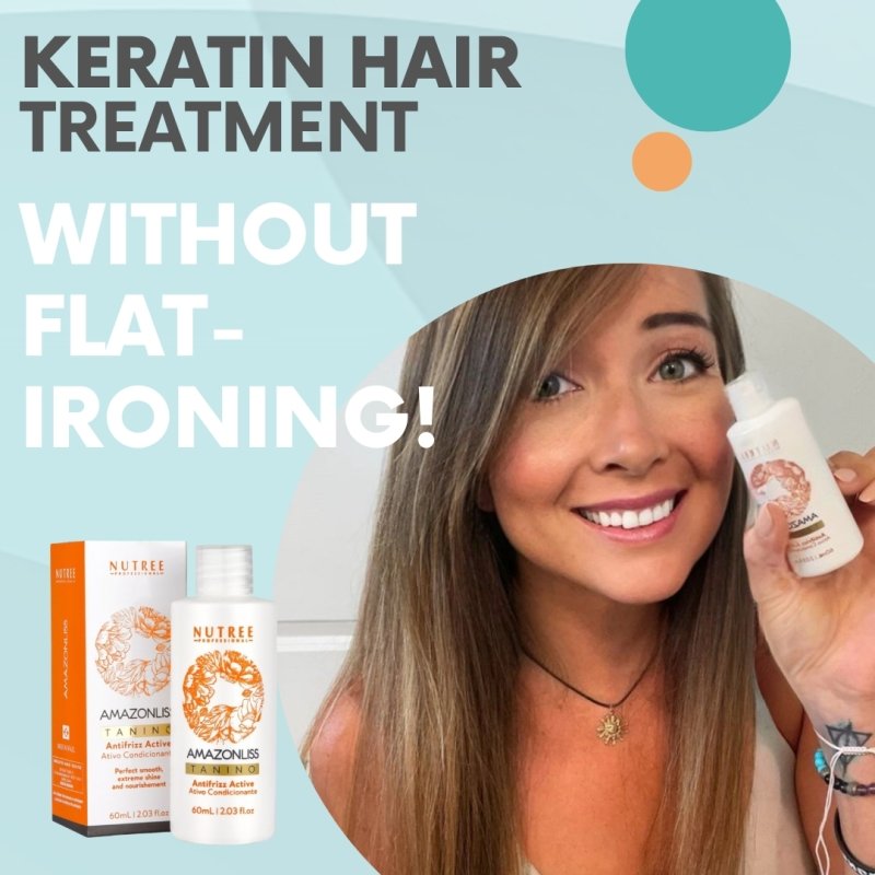 Keratin Hair Treatment Without Flat-Ironing! - Nutree Cosmetics