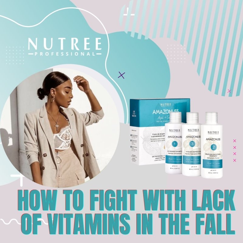 Lack of hair shine and vitamins in autumn: tips on how to fix it - Nutree Cosmetics