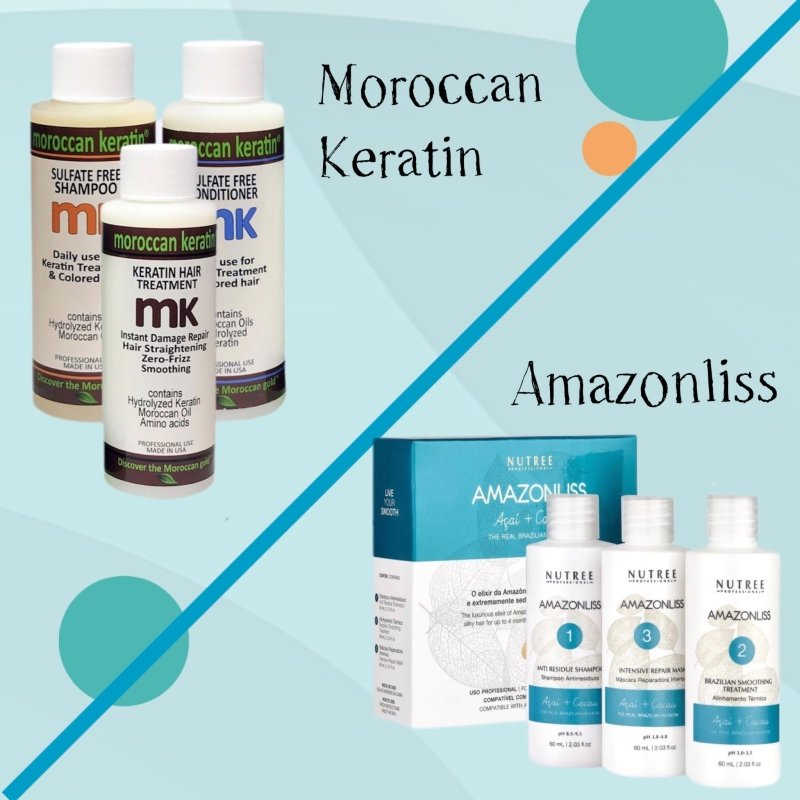 Moroccan Keratin VS Nutree Amazonliss - Nutree Cosmetics