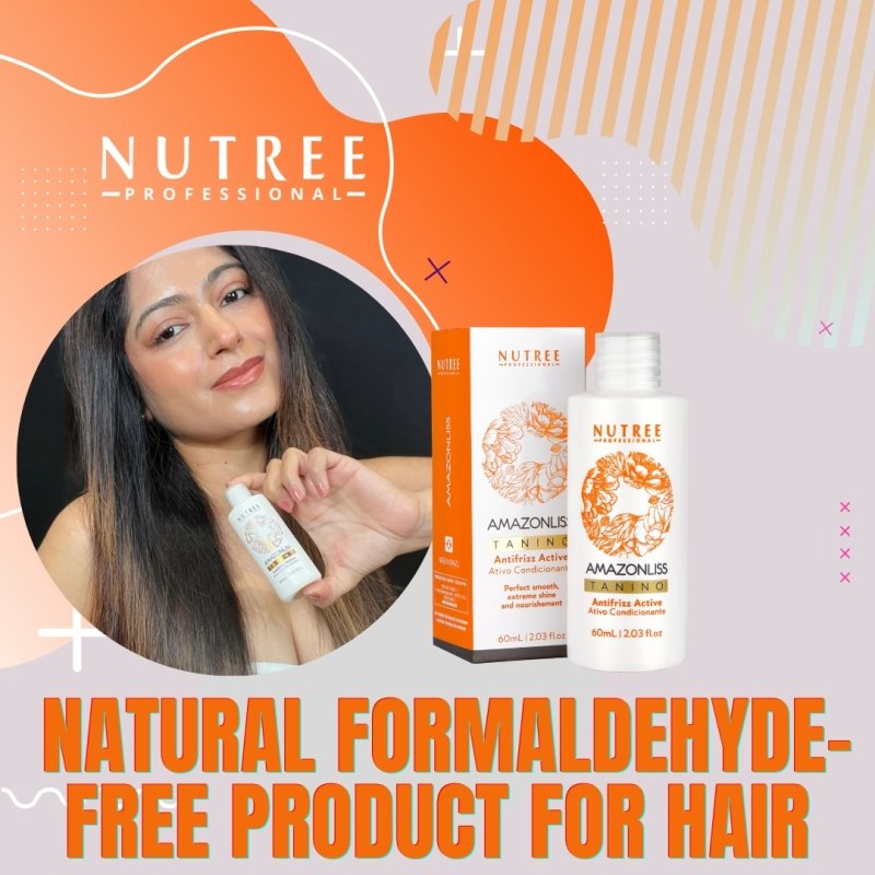 Natural formaldehyde-free product for hair straightening! - Nutree Cosmetics