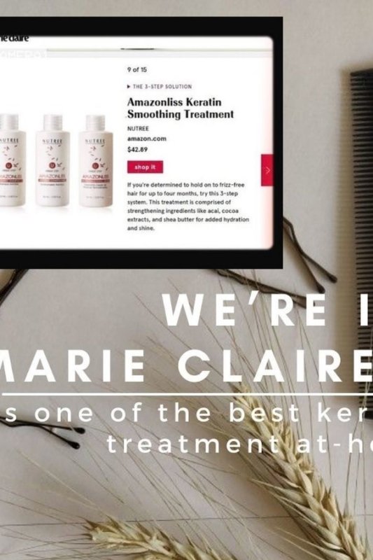 Nutree Amazonliss Unique Step is in the Marie Claire website article! - Nutree Cosmetics