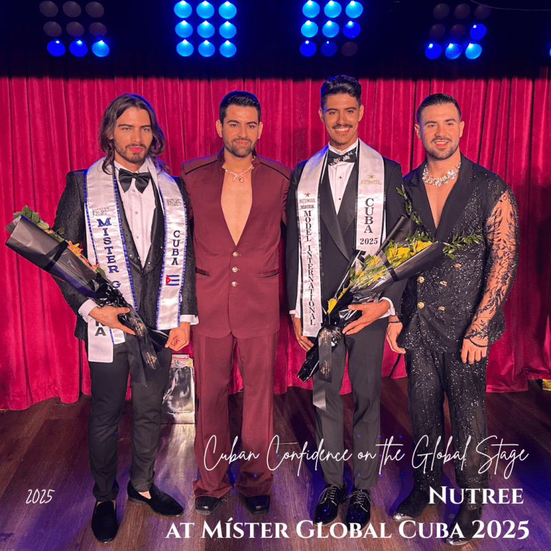 Nutree Cosmetics Proudly Sponsors Míster Global Cuba 2025: Celebrating Culture, Confidence, and Cuban Excellence - Nutree Cosmetics