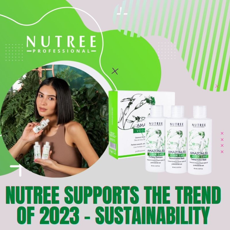 Nutree supports the trend of 2023 - sustainability! We love and protect nature - Nutree Cosmetics