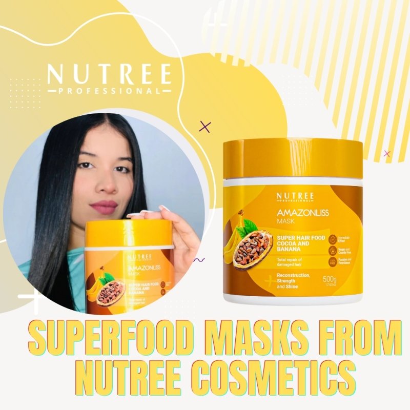 Superfood masks from Nutree - new products that are worth trying!  - Nutree Cosmetics