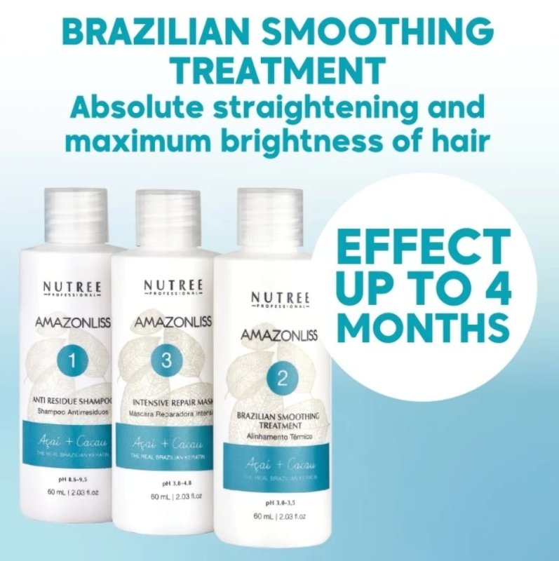 TREND 2023 - Amazonliss or Vegan Keratin! Which is better to choose? - Nutree Cosmetics