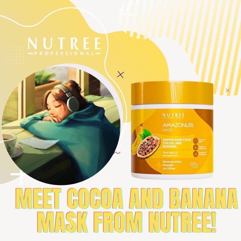 Yummy! Meet cocoa and banana mask from Nutree! - Nutree Cosmetics