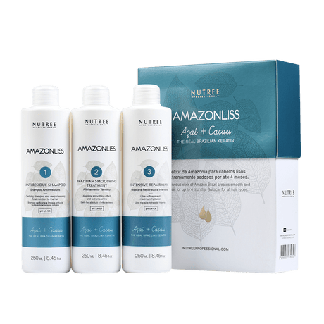 Nutree professional amazonliss brazilian keratin treatment hot sale