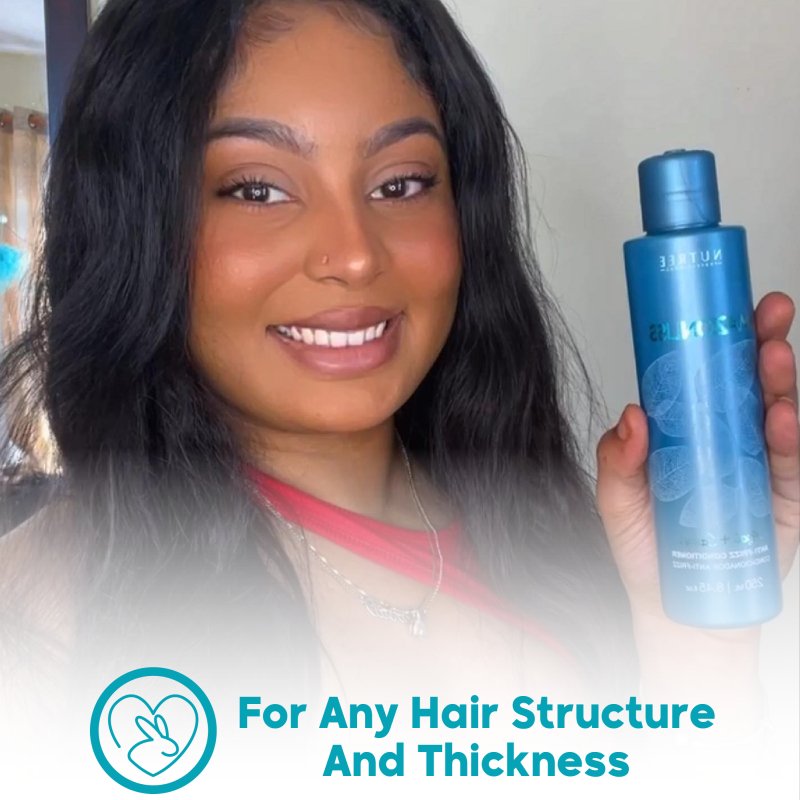 Amazonliss Anti Frizz Shampoo and Conditioner Set 8.45 fl.oz - Nutree Cosmetics