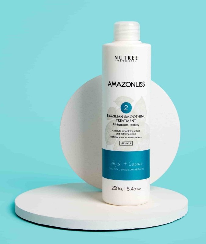 Amazonliss Brazilian Keratin Treatment Step 2 only 8.45 fl.oz - Nutree Cosmetics property of 365 SUN LLC.
