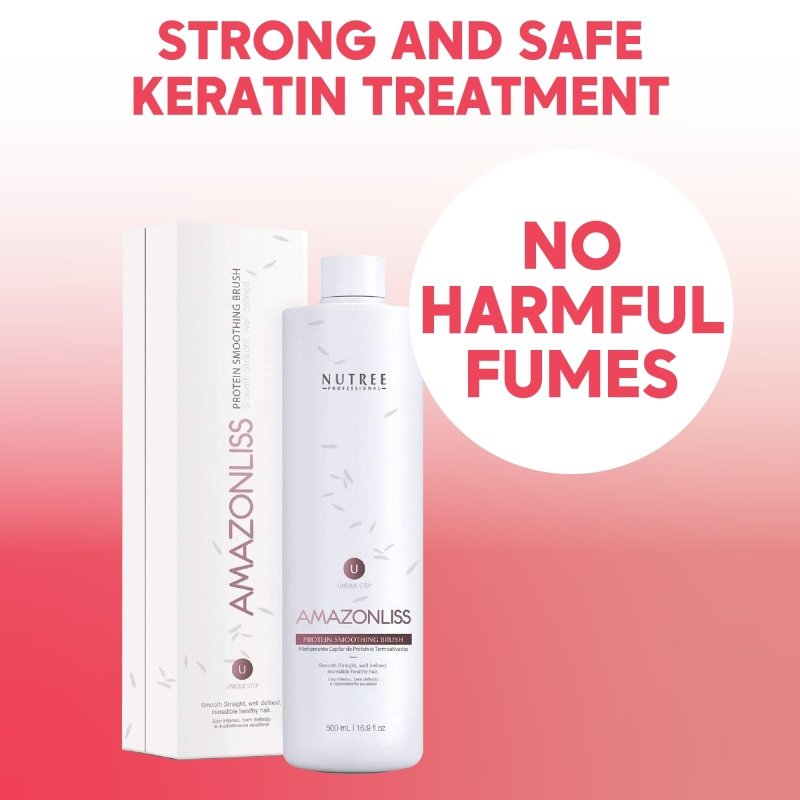 Amazonliss﻿ ﻿Keratin Unique Step bottle only 16.9 fl.oz - Nutree Cosmetics