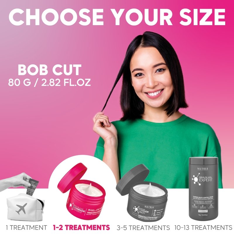 Brazilian Bondox Ехреrt ﻿Hаir﻿ Маsk 2.82 oz / 80 grams for all hair colors - Nutree Cosmetics