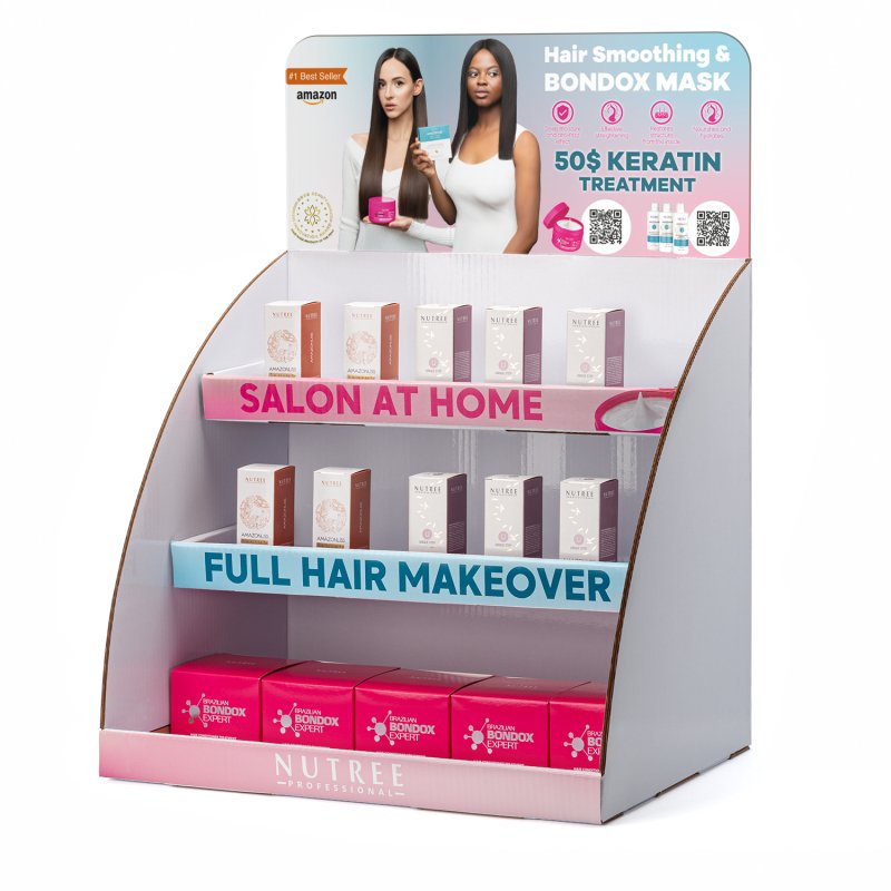 Nutree Retail Shelf - Nutree Cosmetics