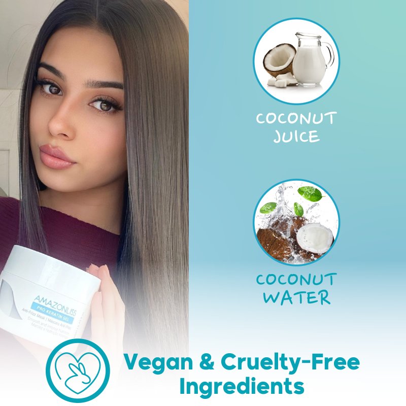 Pro Keratin Anti Frizz Home Care Mask 8.45 fl oz / 240 ml - Nutree Cosmetics