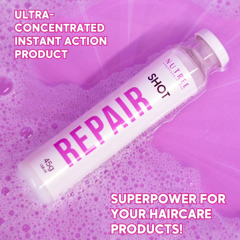 Safe Hair Straightening and Shine - Nutree Cosmetics