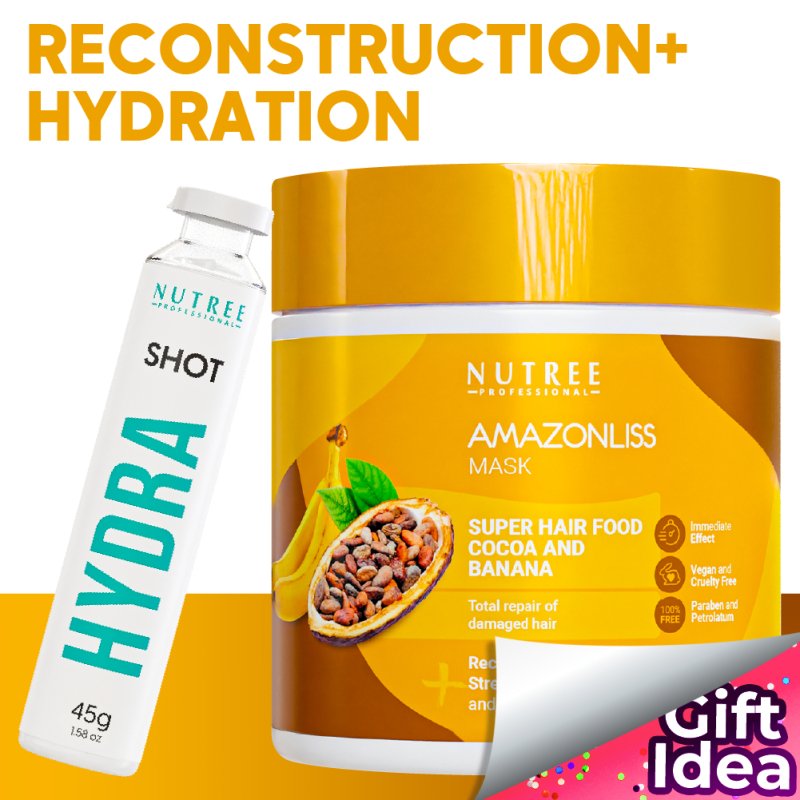 Super Hair Food Banana + Hydra Shot - Nutree Cosmetics